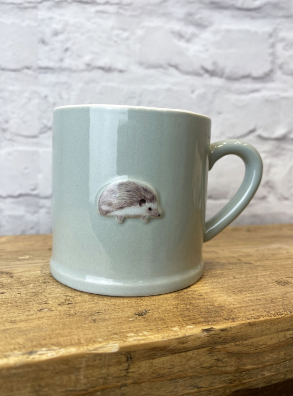Embossed Hedgehog Mug