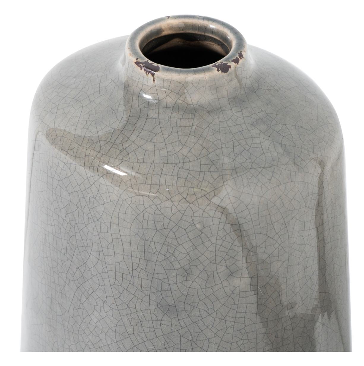 Garda Grey Glazed Liv Vase