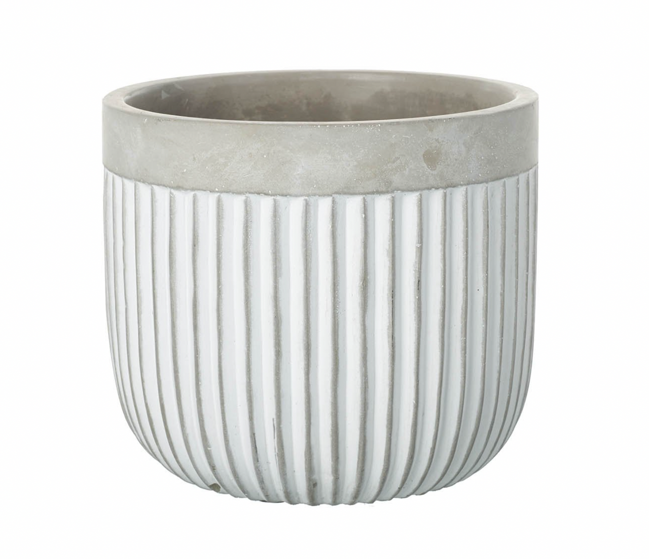 Cement Grey Langford Planter (Medium)
