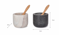 Thumbnail for Marble and Granite Salt and Pepper Sets