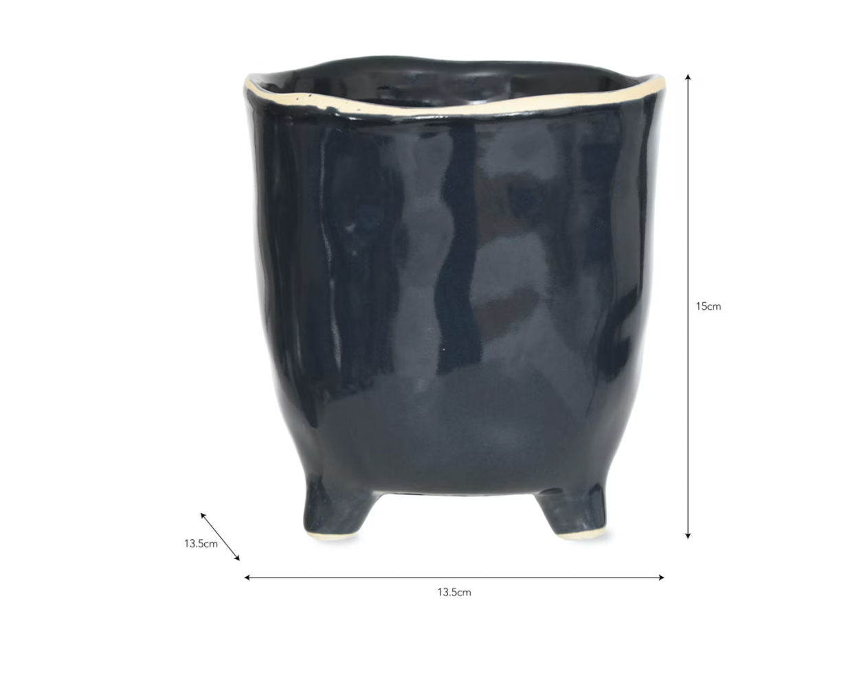 Ceramic Ink Positano Pot Medium