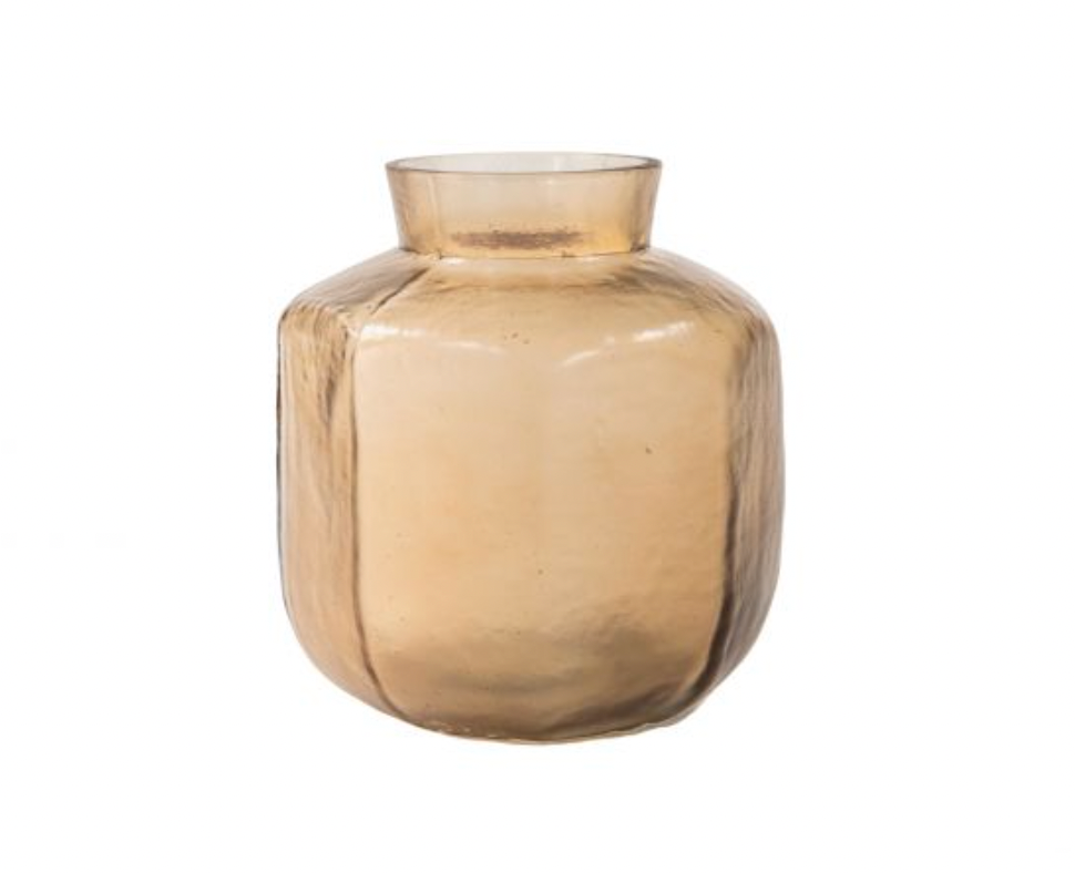 Glass Brown Arno Vase - Mini