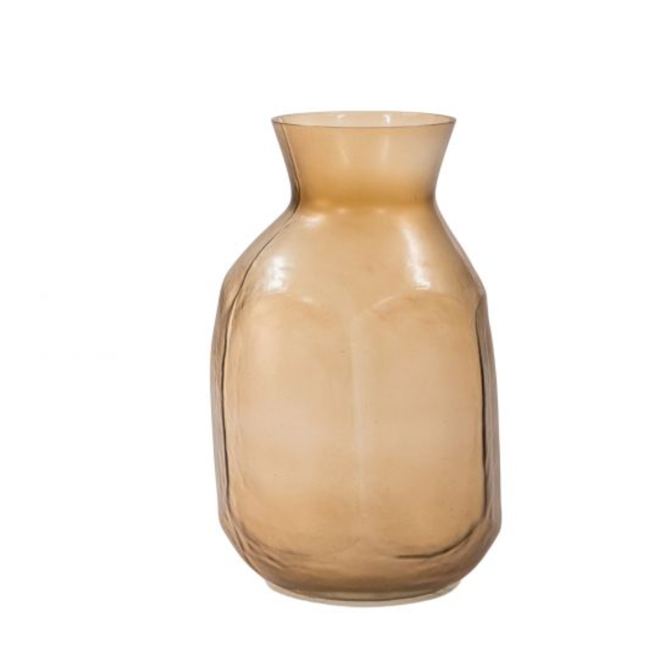Glass Brown Arno Vase - Small
