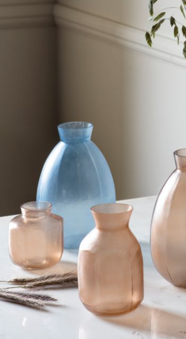 Glass Brown Arno Vase - Small