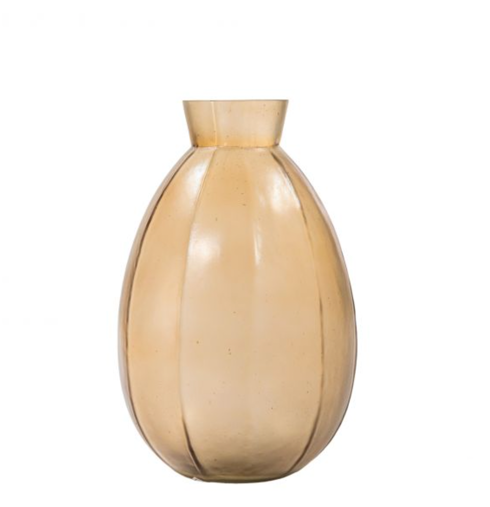 Glass Brown Arno Vase - Medium