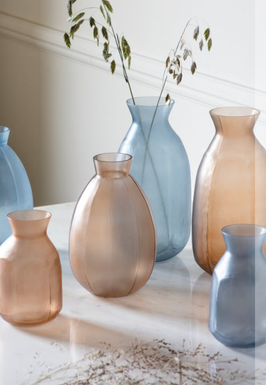 Glass Brown Arno Vase - Medium