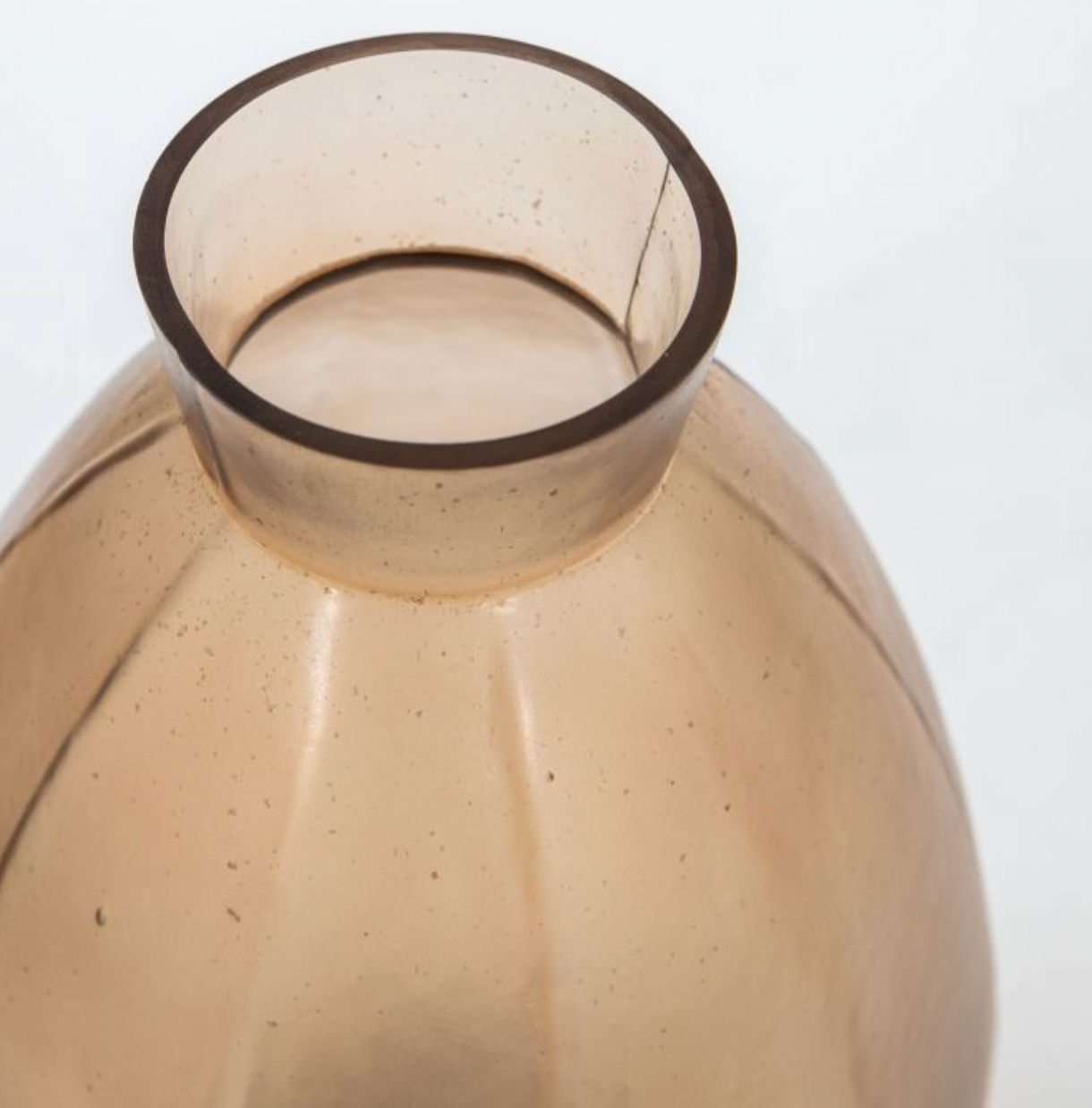 Glass Brown Arno Vase - Medium