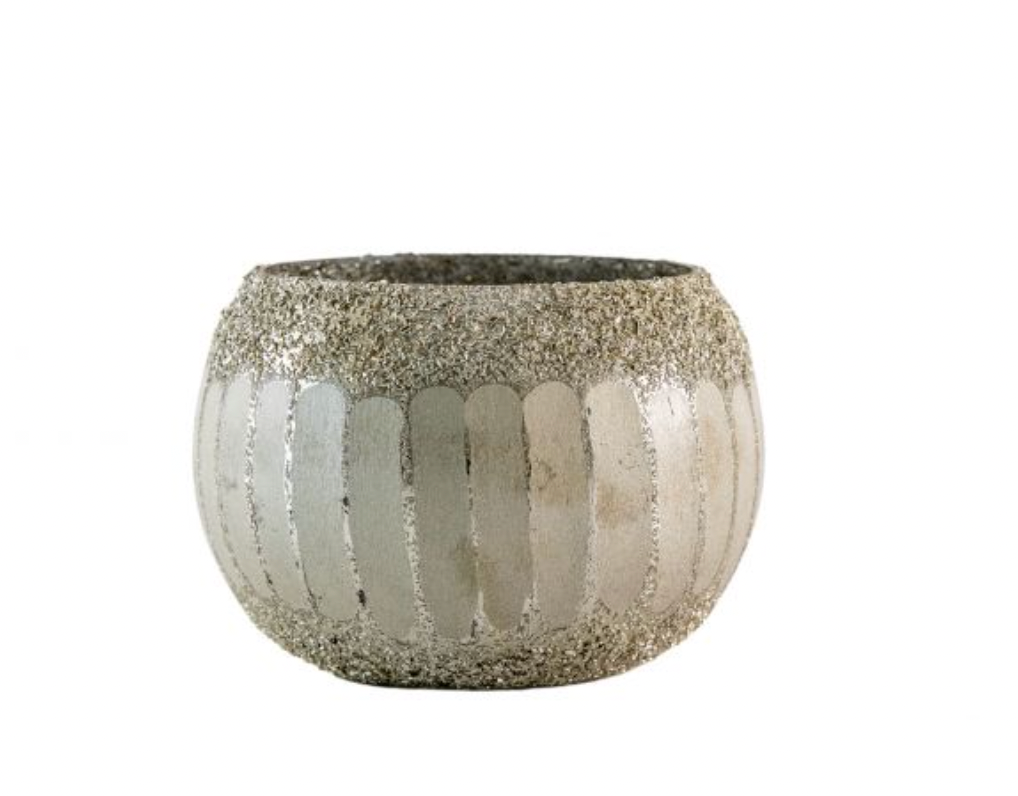 Gold Cusco Tea Light Holder - Small