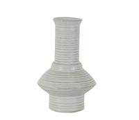 Thumbnail for White Porcelain Athena Vase - Small