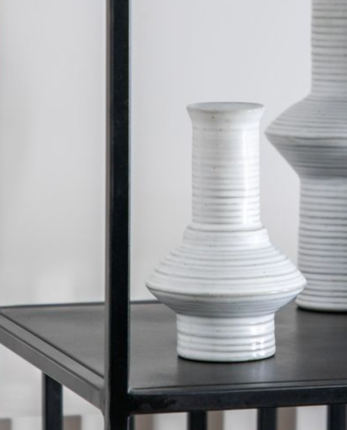 White Porcelain Athena Vase - Small