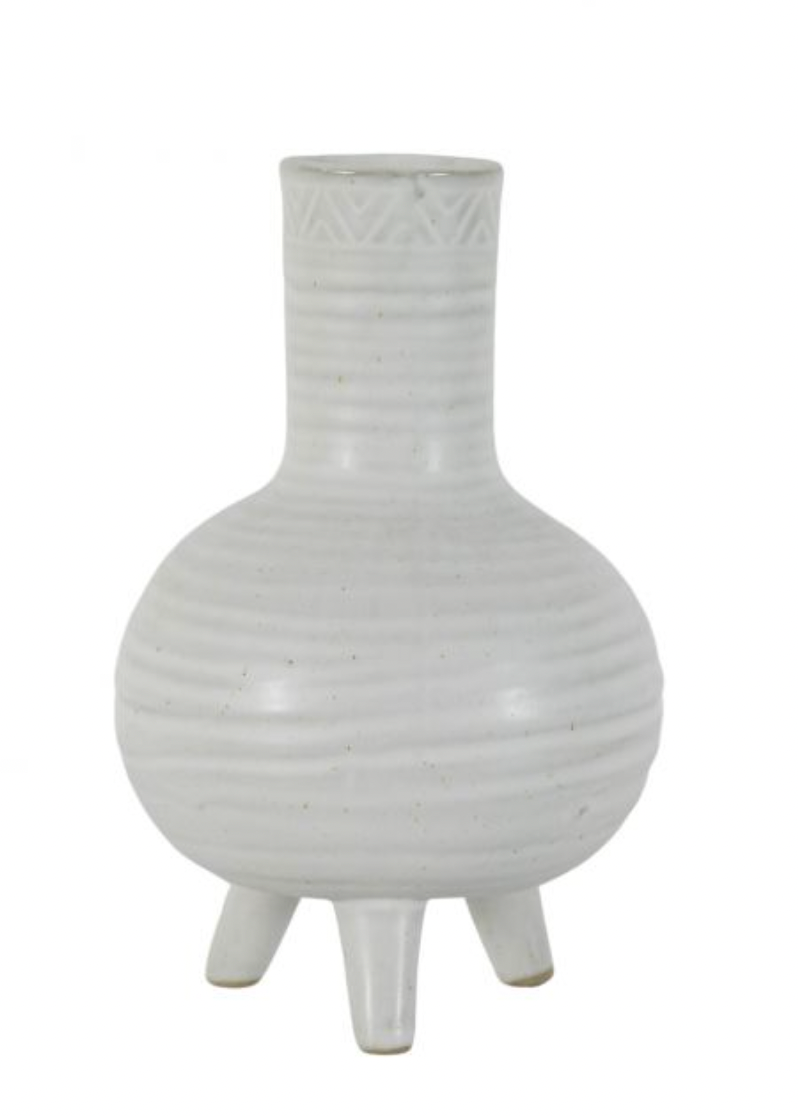 White Porcelain Calista Vase - Large