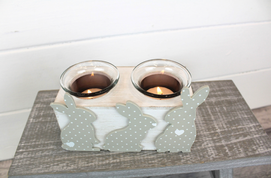 Bunny Tea Light Holder