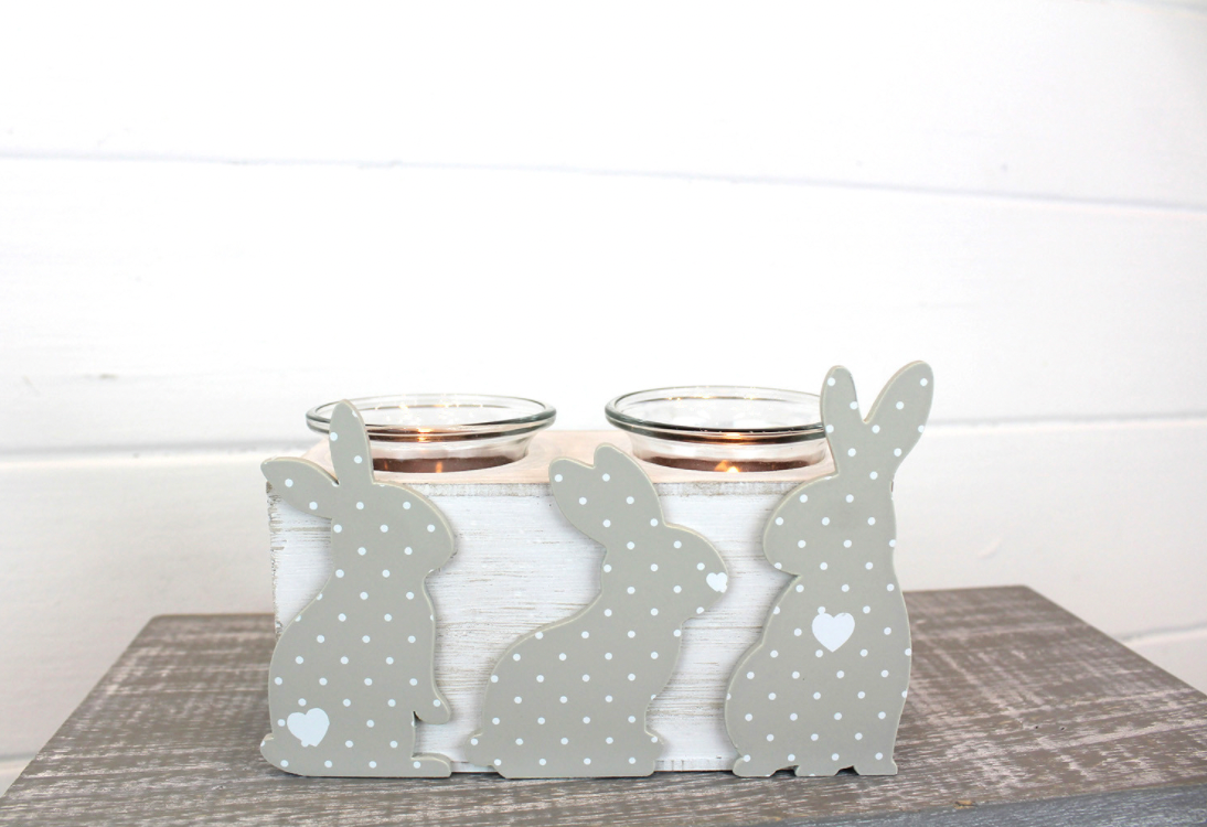 Bunny Tea Light Holder