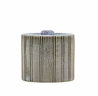 Thumbnail for Ceramic Grey Estrid Jar - Small