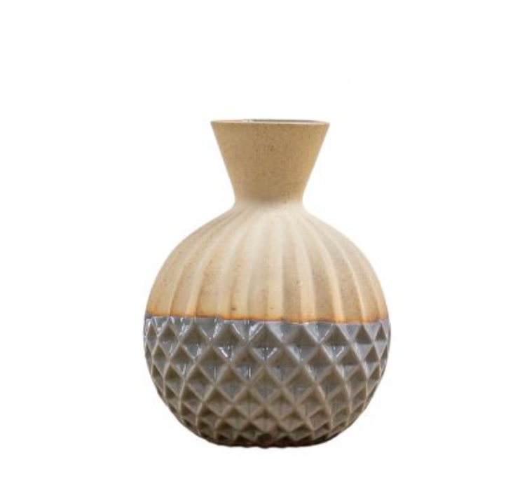 Dolomite Grey Ramona Vase - Large