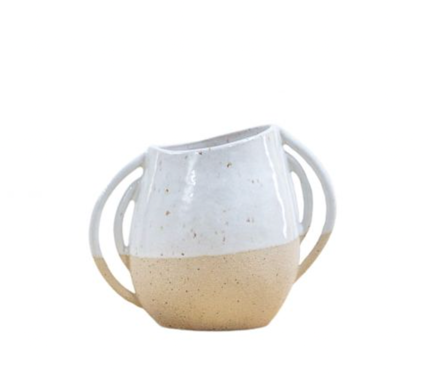 White Clay Emani Pot