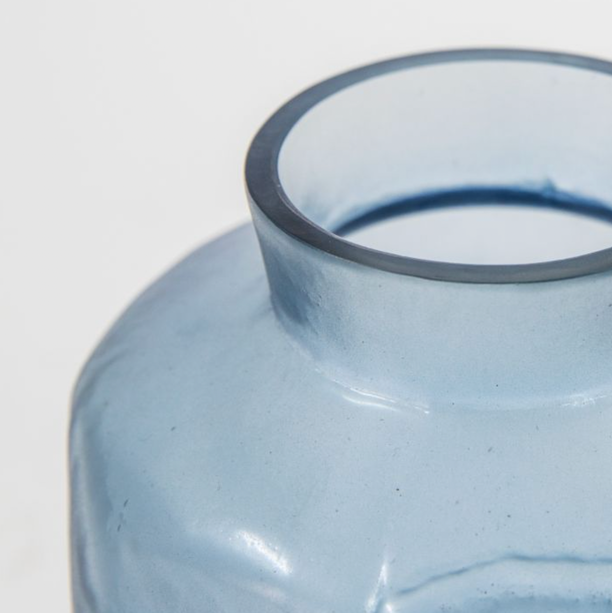 Glass Blue Arno Vase - Mini