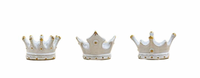 Thumbnail for Set of 3 Crown Tea Light Holders