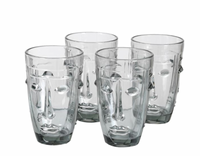 Thumbnail for Set of 4 Grey Face Glasses