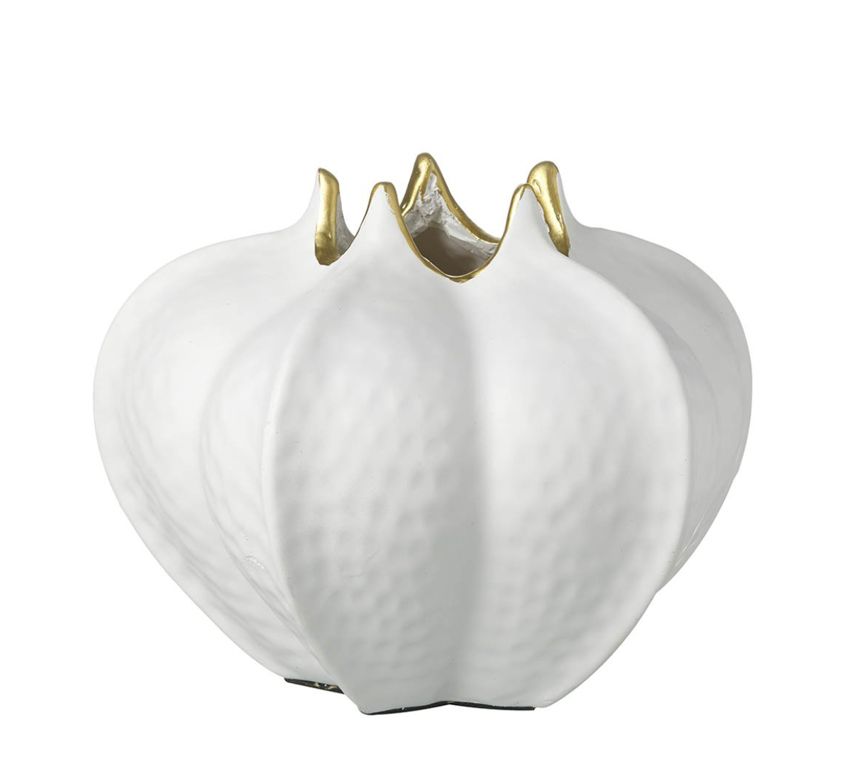 Siliqua White Vase - Medium