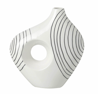 Thumbnail for Lenis Ceramic White Vase