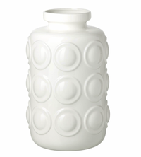 Thumbnail for Ceramic White Orbit Vase - Large