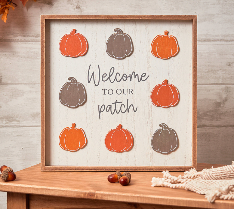 Pumpkin Patch Plaque