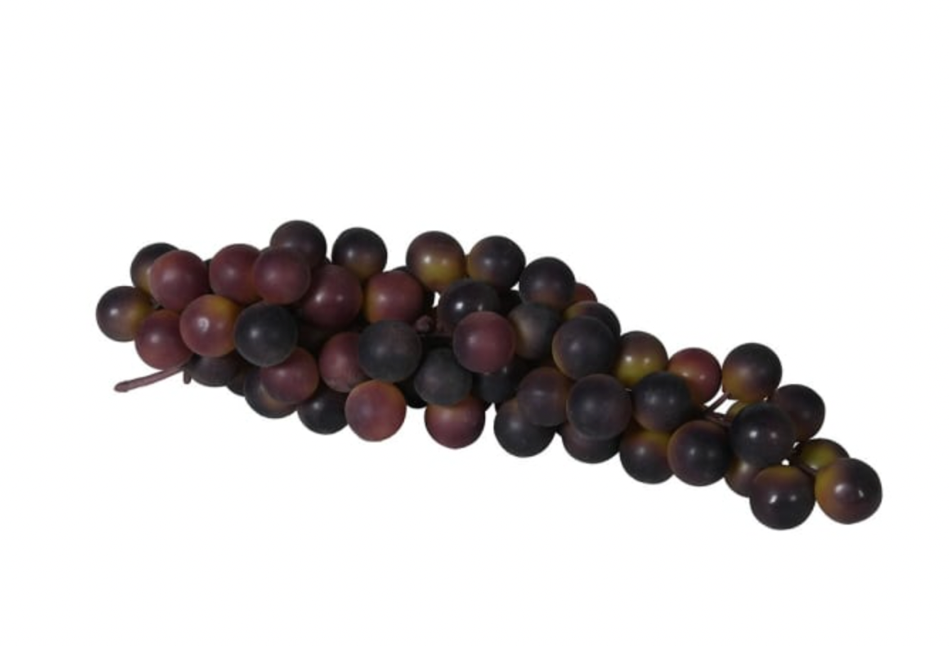 Decorative Bunch of Red Grapes