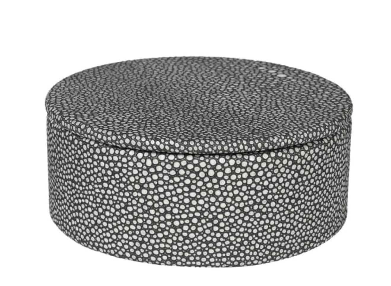 Faux Shagreen Jewelry Box