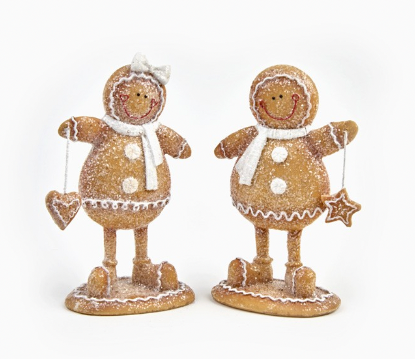 Mr & Mrs Gingerbread Ornament