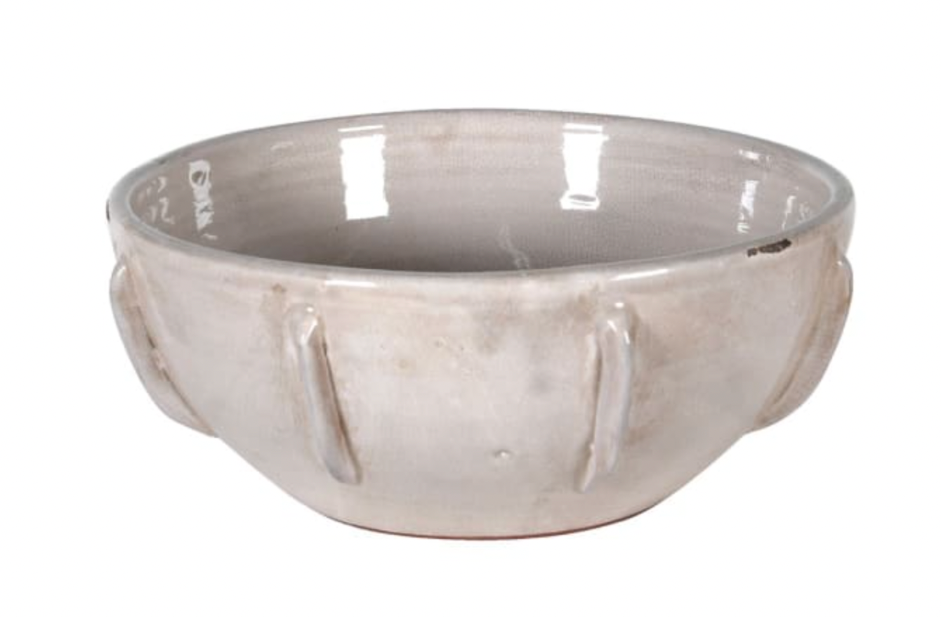 Nude Distressed Ceramic Bowl