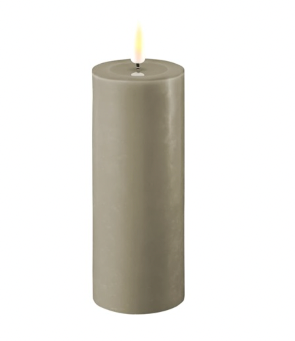 Deluxe Homeart Sand LED Candle - 12.5 cm