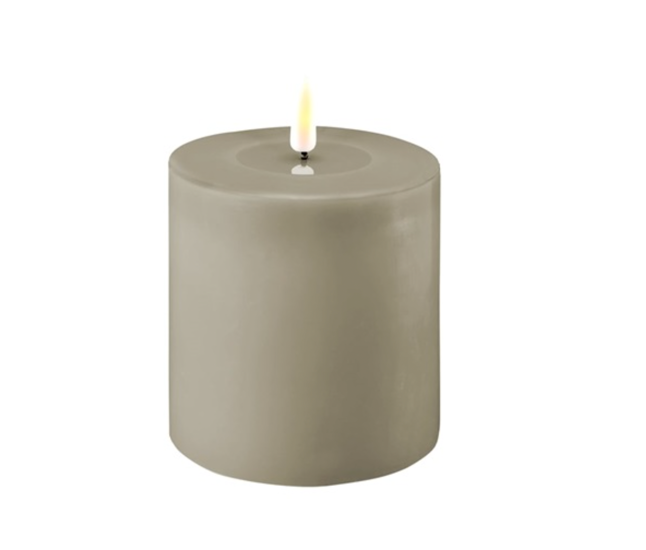 Deluxe Homeart Sand LED Candle - 10 cm