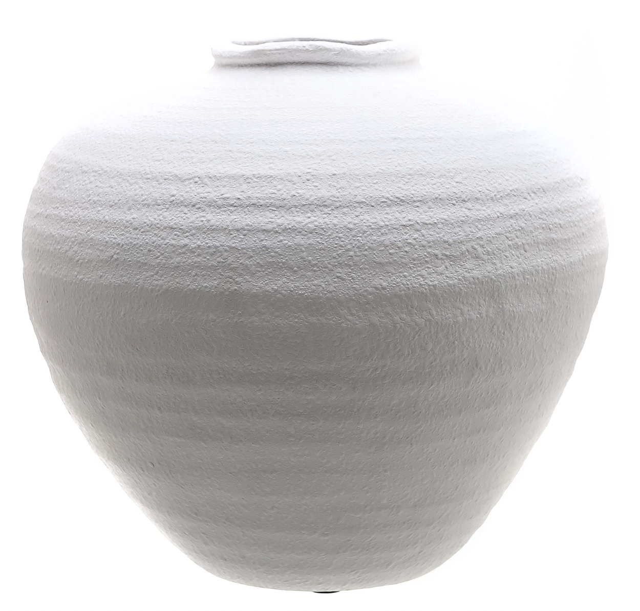 Regola Matt White Ceramic Vase