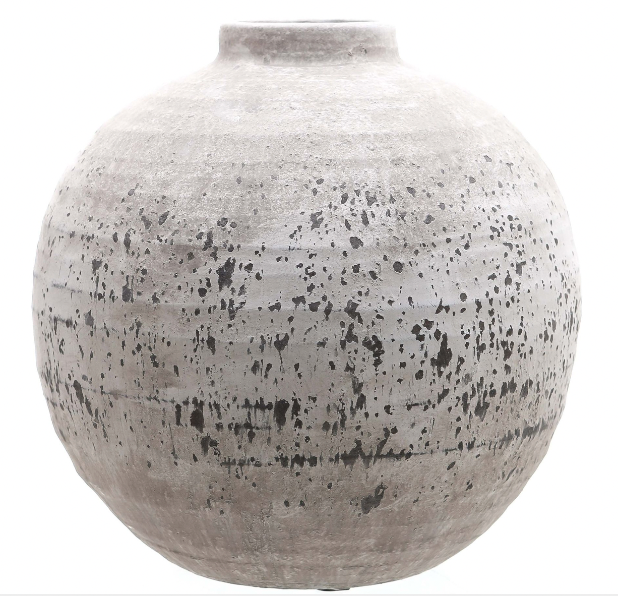 Large Tiber Stone Ceramic Vase