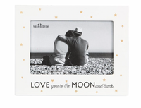 Thumbnail for Love You To The Moon And Back Stars Photo Frame White