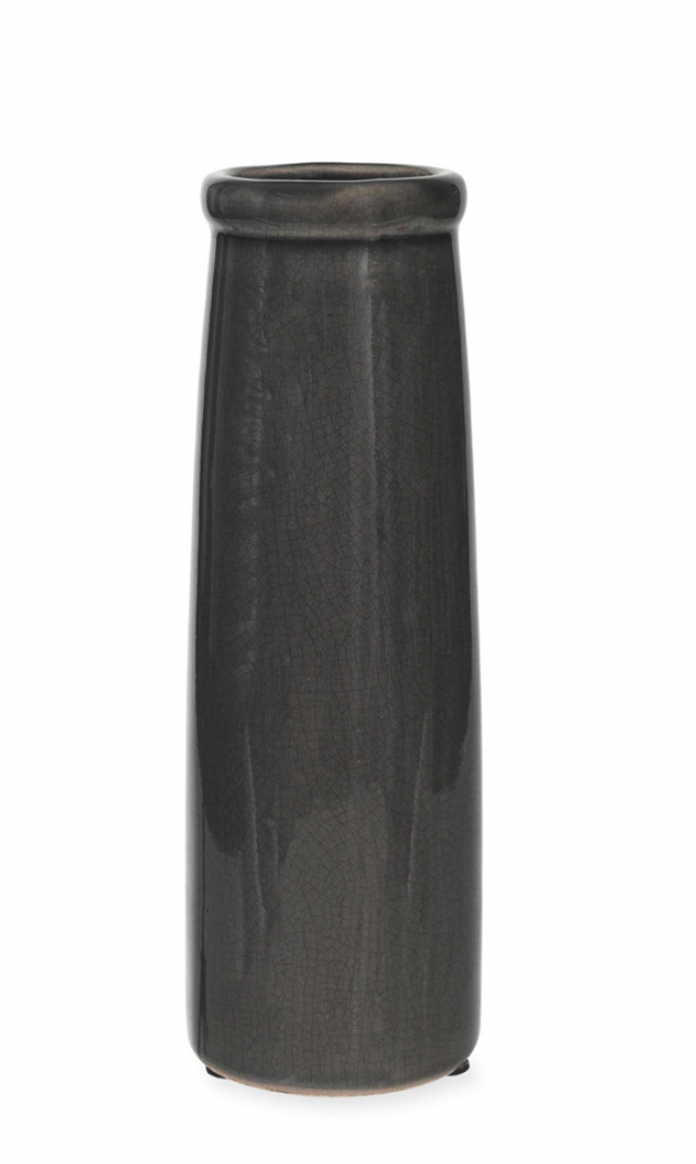 Charcoal Ravello Bottle Vase