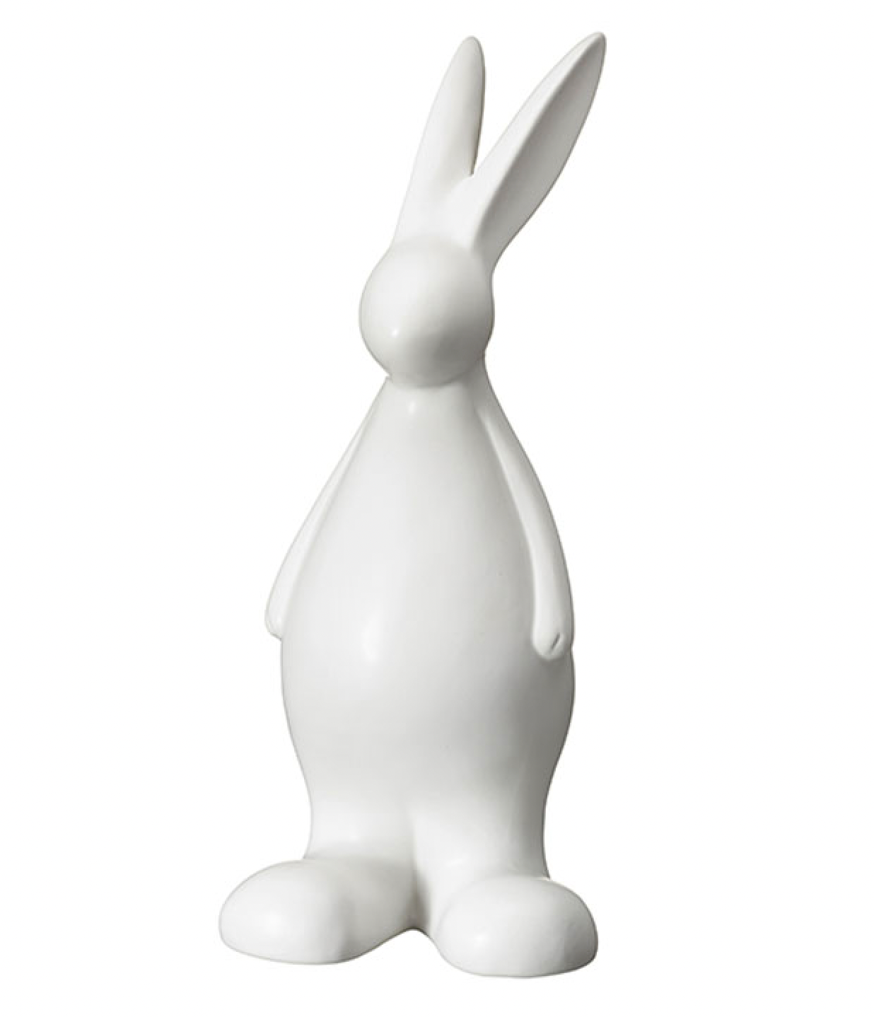 White Bunny Ornament - Large