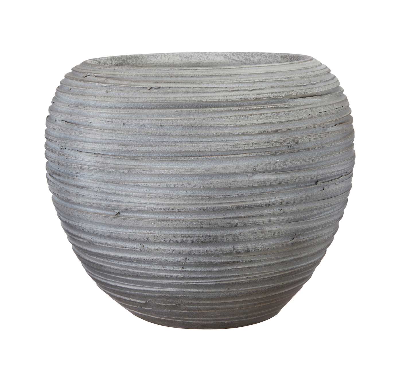 Cintia Graphite Grey Terracotta Vase