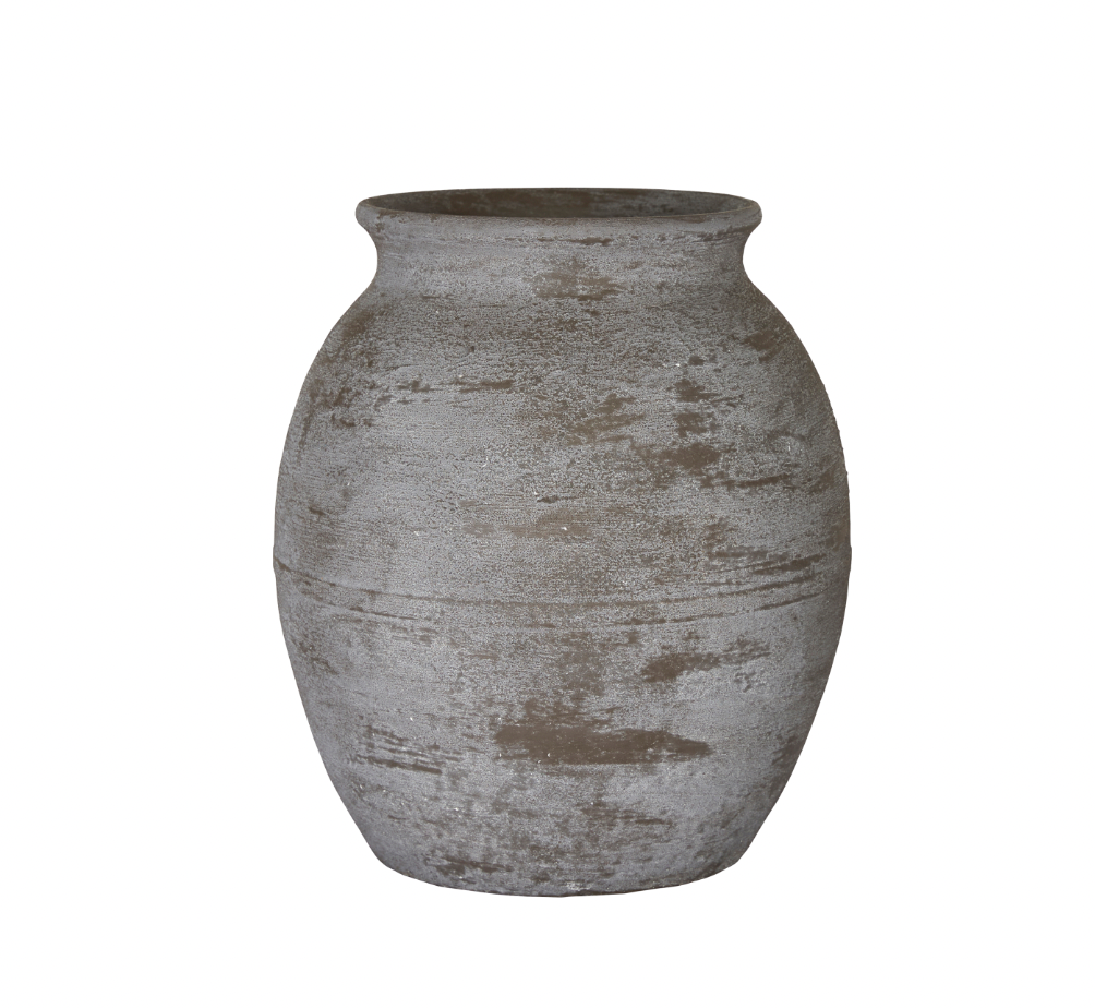 Mara Brown Terracotta Urn Vase