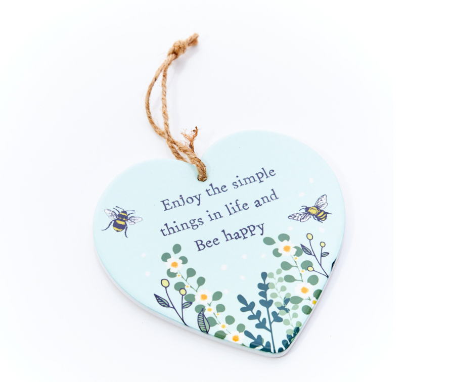 Positive Heart Reminder Hanger