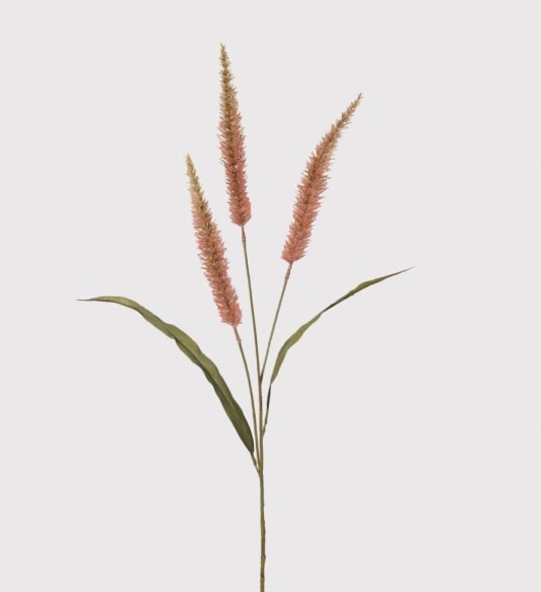 Pink Pennisetum Spray