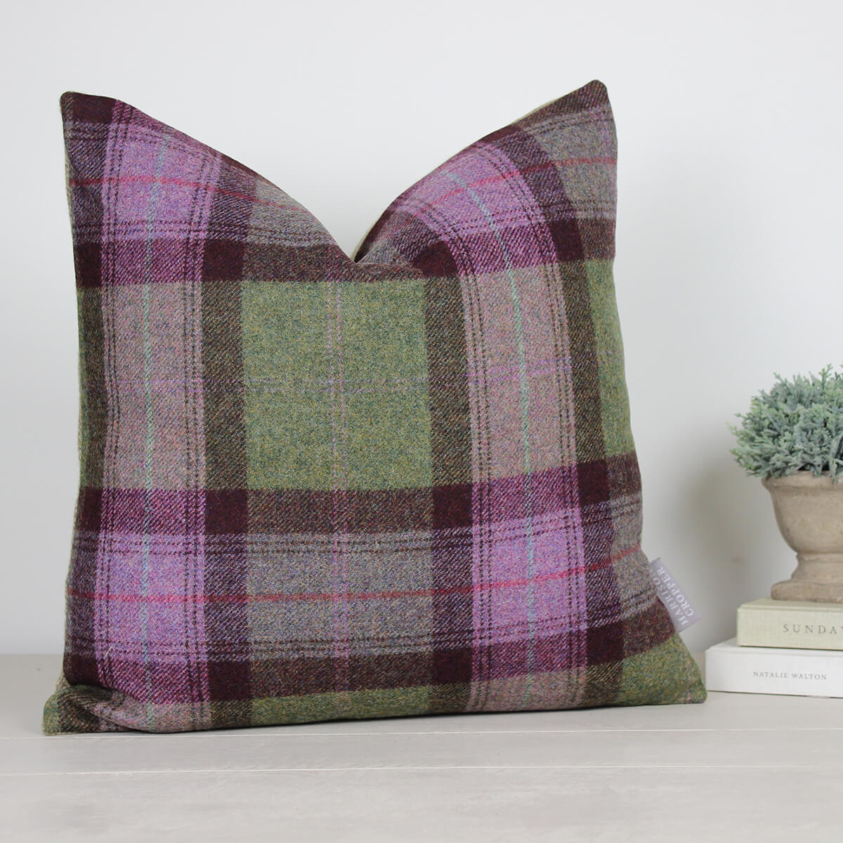 Skye Mystic Quartz Tweed Wool Cushion