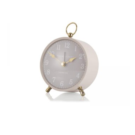Thomas Kent 4" Wren Plaster Alarm Mantel Clock