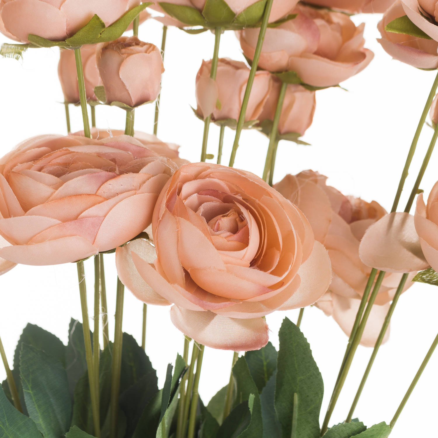 Faux Toffee Ranunculus Spray