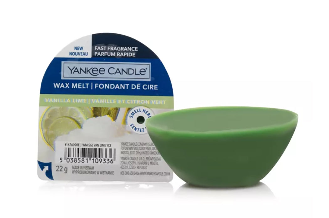 Yankee Candle Vanilla Lime Wax Melt