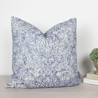 Thumbnail for Wisley Caspian Blue Floral Print Cushion
