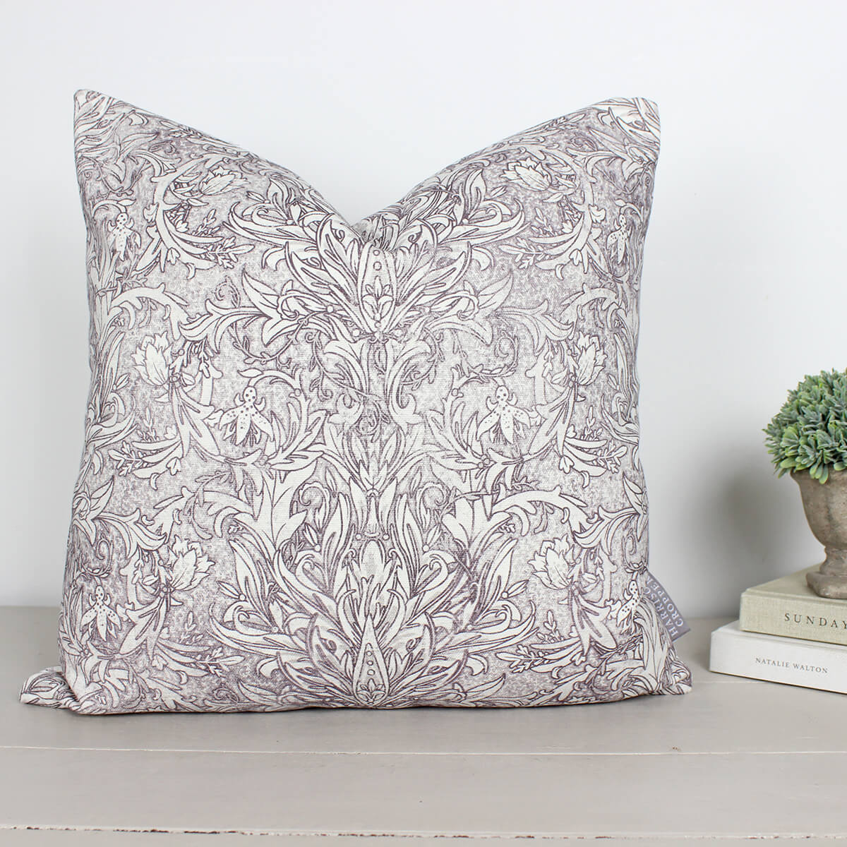 Wisley Heather Floral Print Cushion