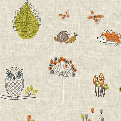 Woodland Fox Multi Curtains