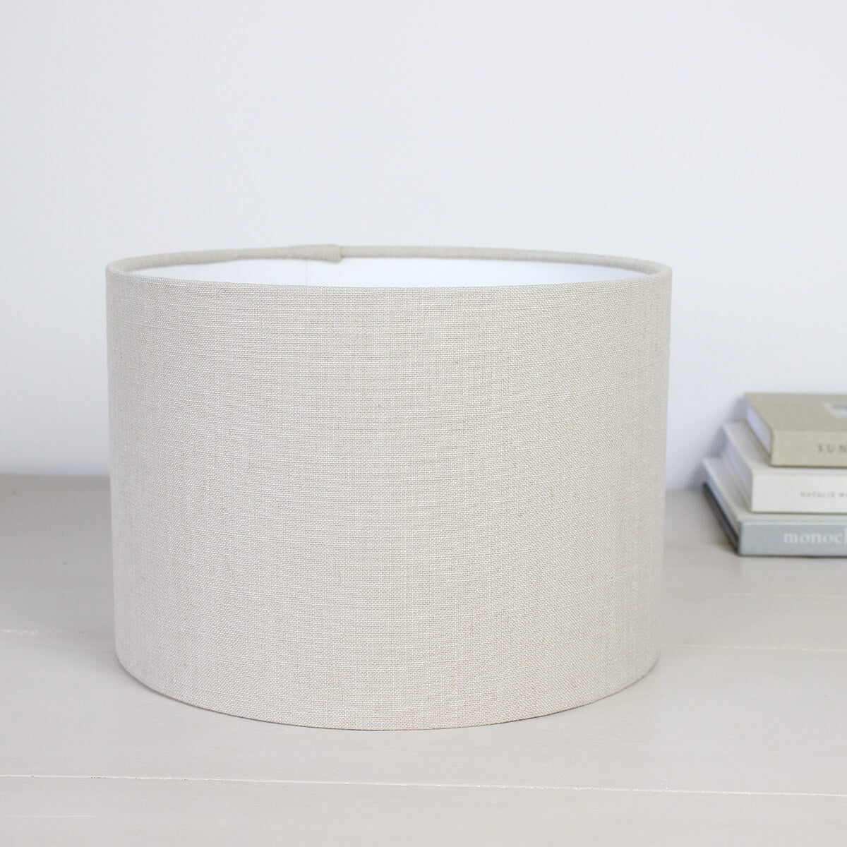 Linum Angora Drum Lampshade